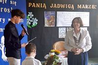 Spotkanie z sądecką pisarką i poetką – Jadwigą Marzec