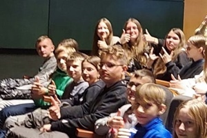 Na spektaklu "Dziady" A. Mickiewicza